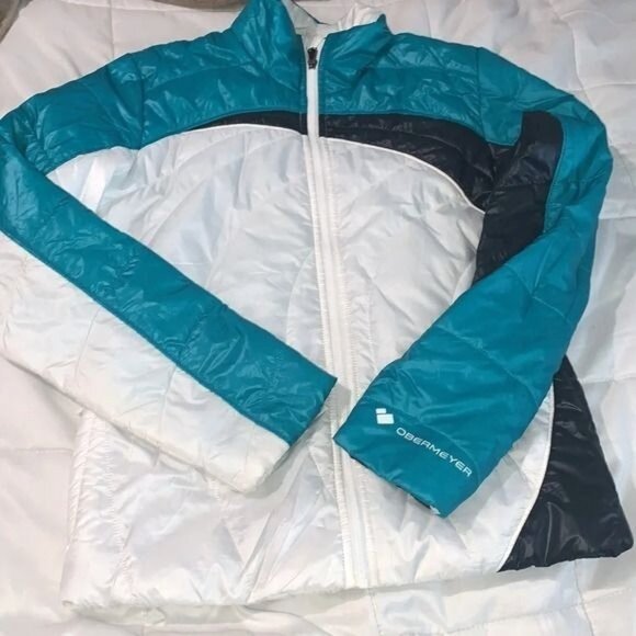 Obermeyer Teen Girls Insulated Zip-Up Jacket Size L Nylon Polyester - Picture 1 of 13